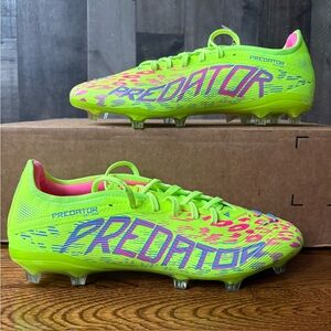 Adidas Predator Pro FG Soccer Cleats Mystic Victory Pack Green Men Size 9 JH6467